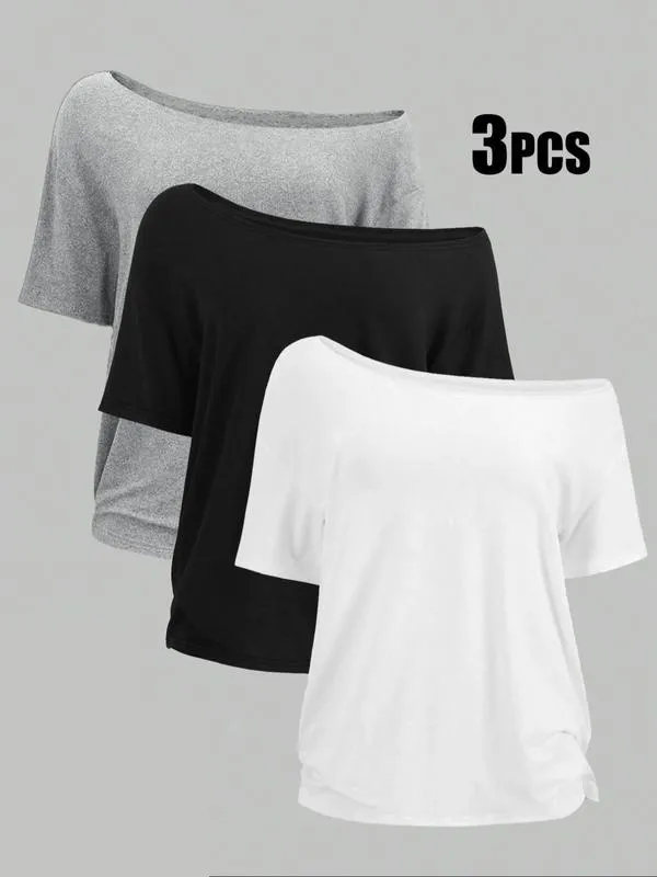 Women's Solid Color Tee