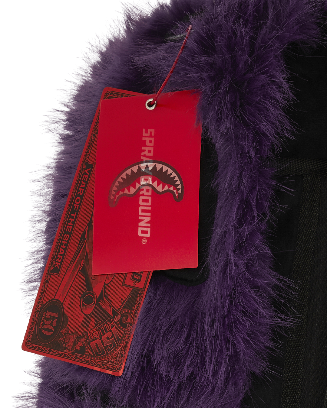 FURZILLA SHARK (PURP) BACKPACK