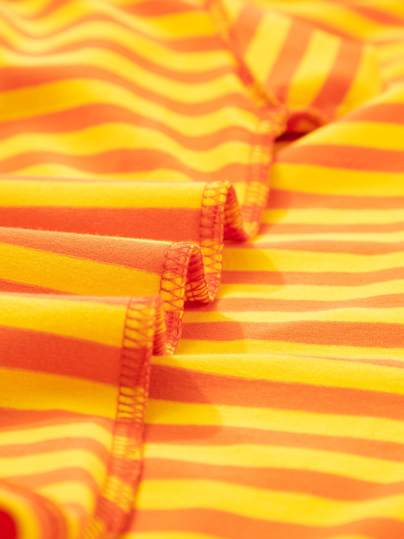 Striped Round Neck Casual T-Shirt