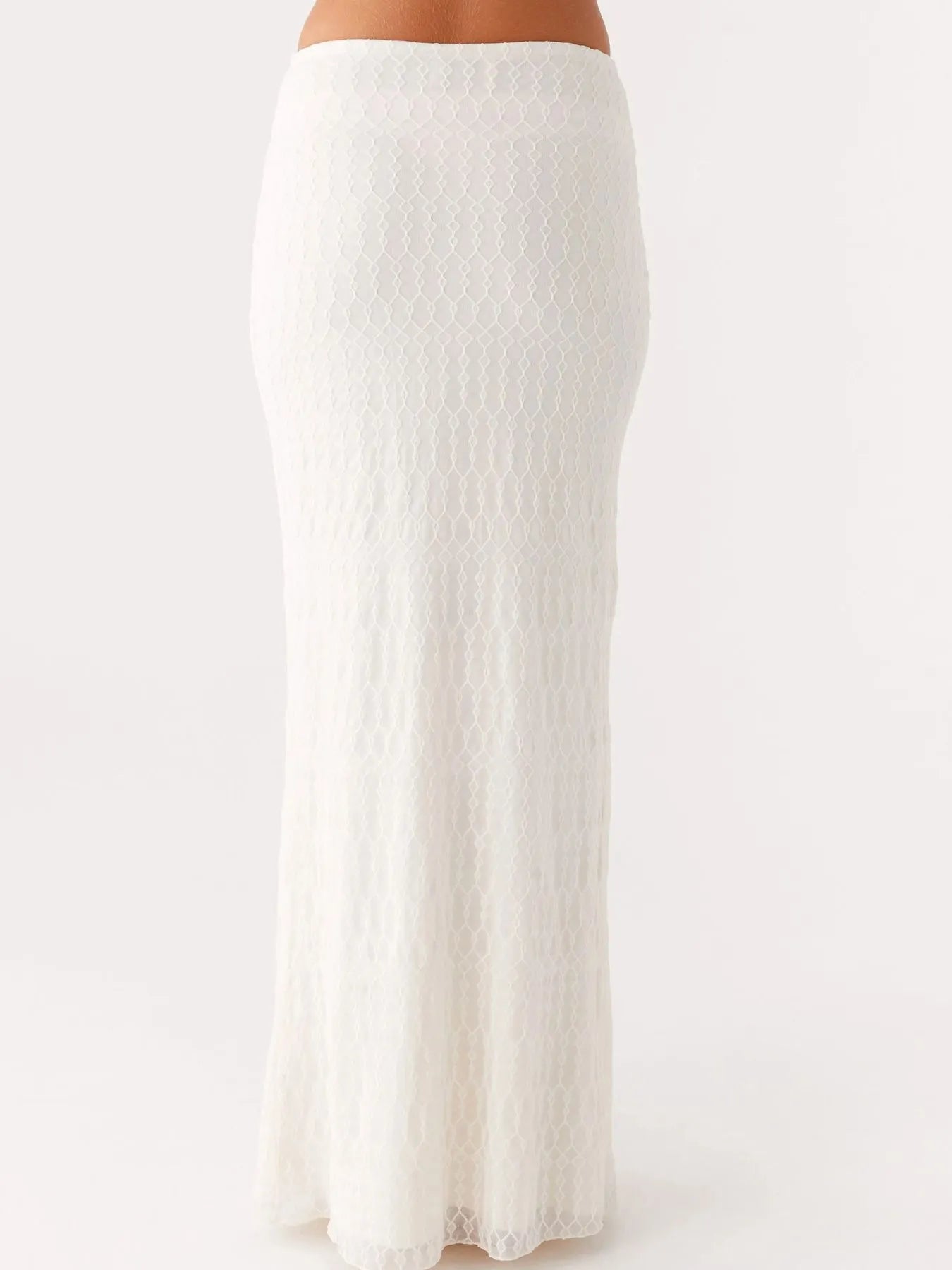 Tie Front Tube Top and Maxi Skirt Set