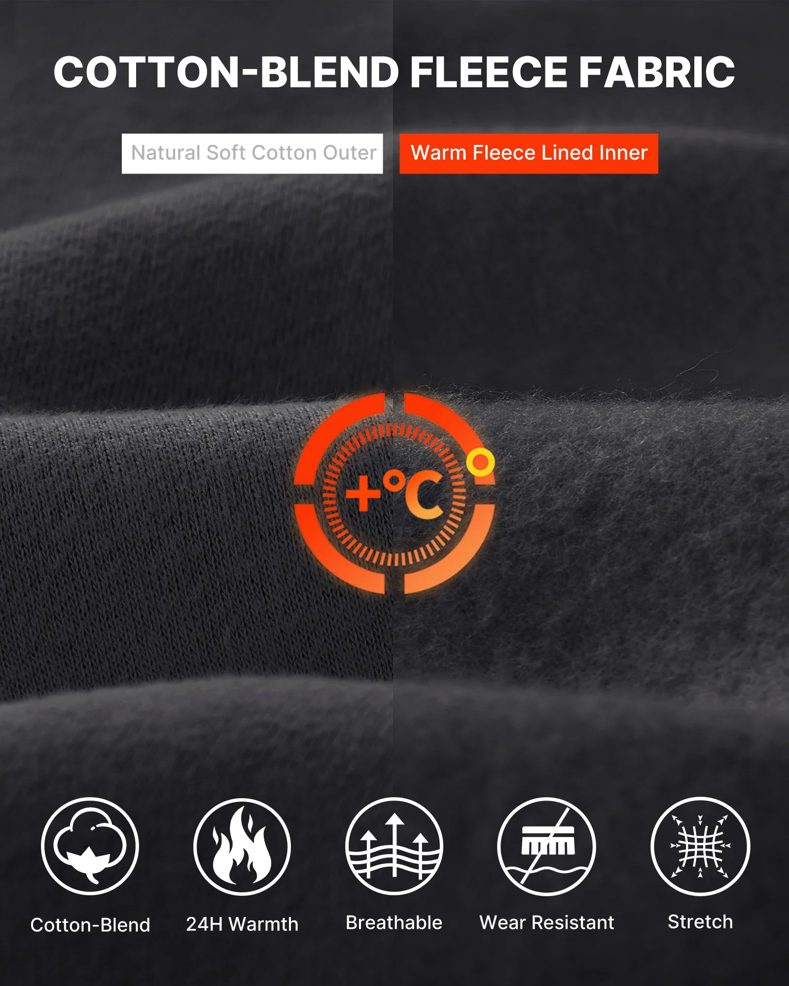 Flurrylux Fleece Lined Drawstring High-Waist Pants