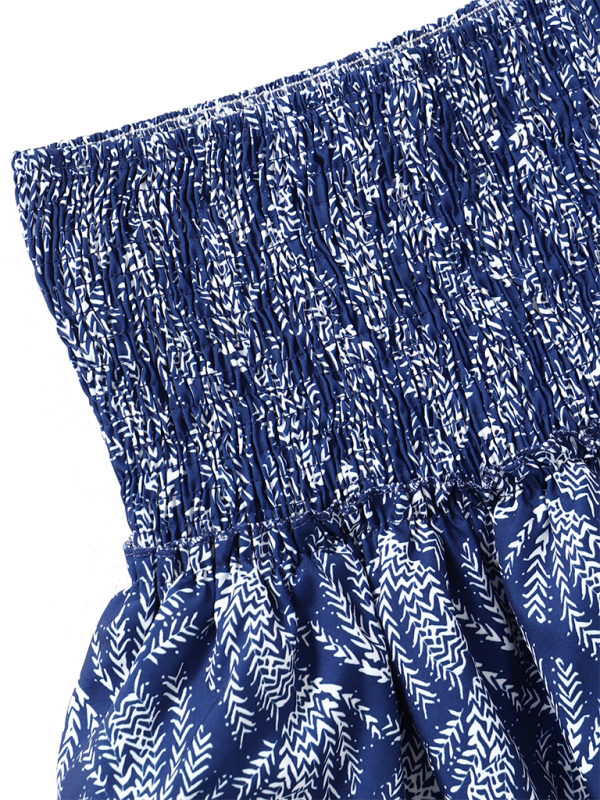 Skirt Pleated Skirt Ruffled Printed Skirt Able Floral Short Skirt