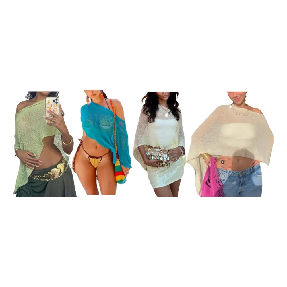 Asymmetric Knit Poncho (Just $3 Each!)