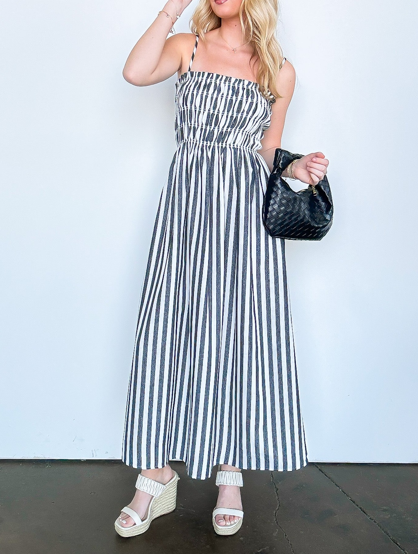 Kirsten Striped Maxi Dress
