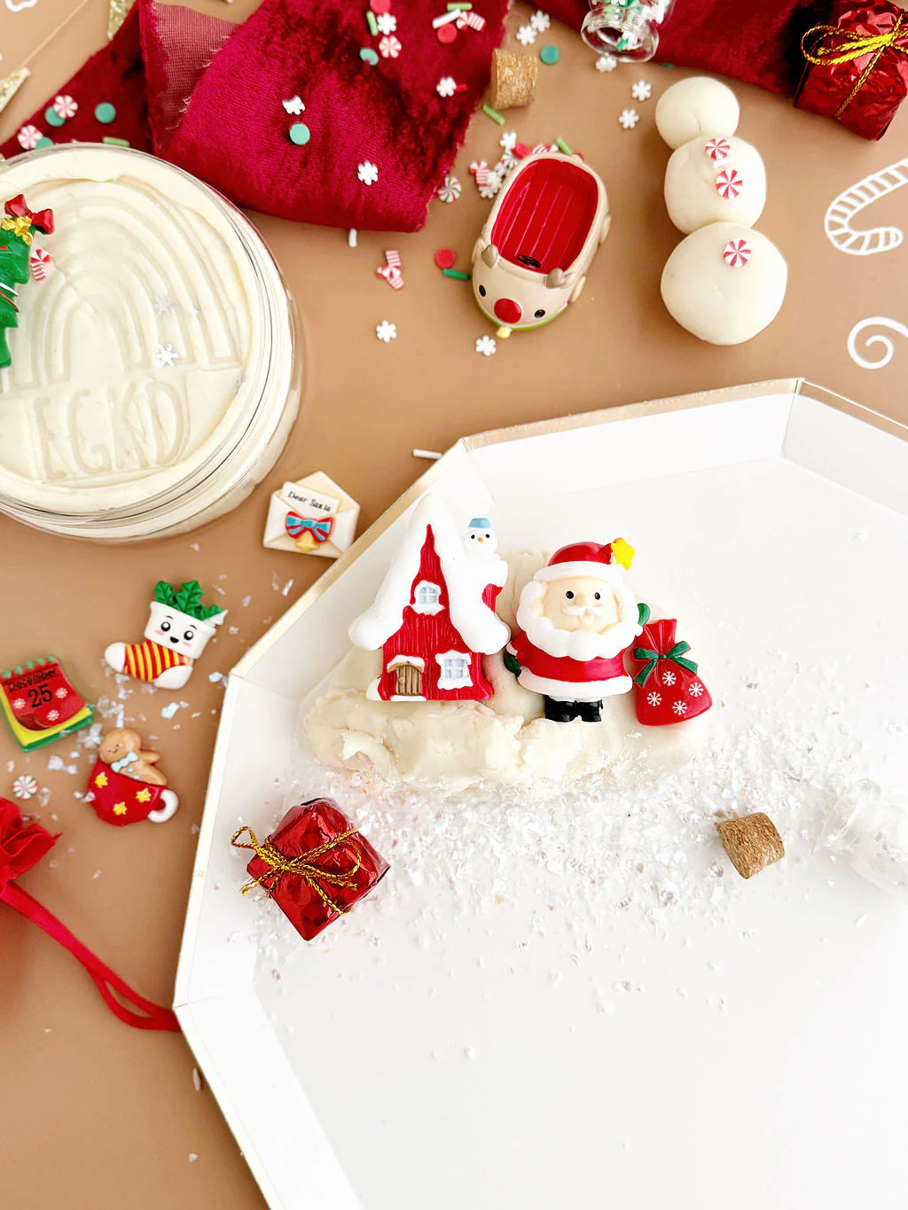 Santa's Cottage Dough Play Kit