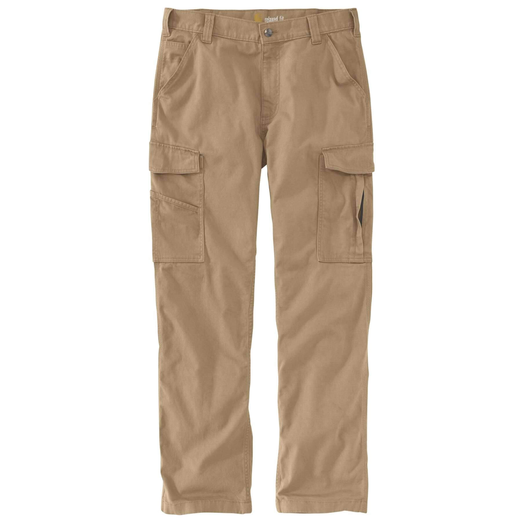 CHT Rugged Flex Relaxed Fit Stretch Canvas Rigby Cargo Trousers 103574