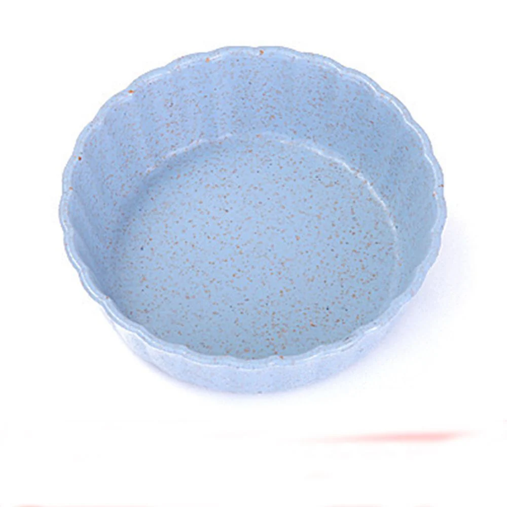 4PC Colorful Fluted Wheat Straw Bowls