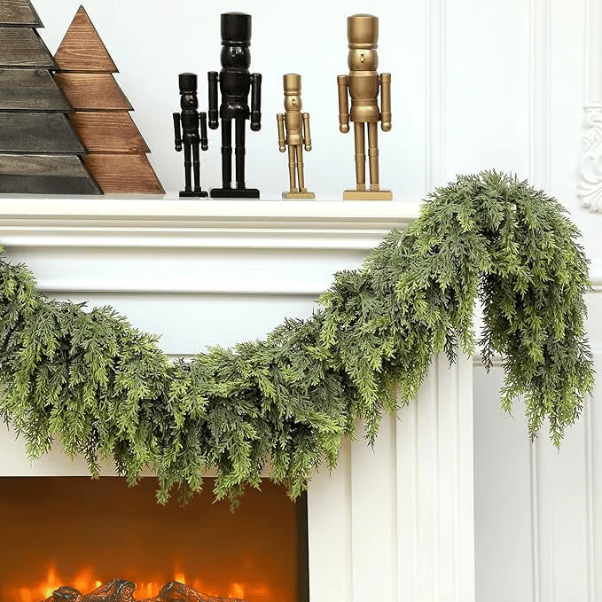 ✨ Christmas Artificial Cedar Garland