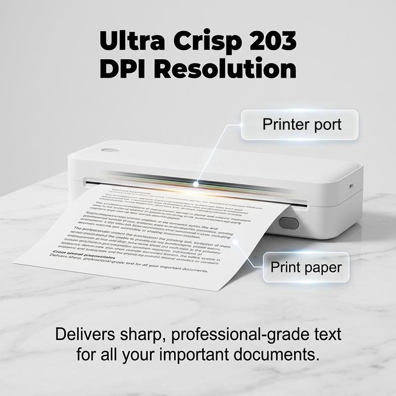 Portable A4 Thermal Printer