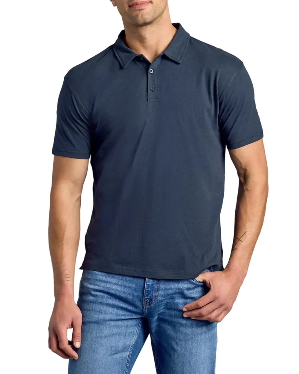 RL Men'S Casual Business POLO Shirt, Breathable Pique Fabric,Classic Polo