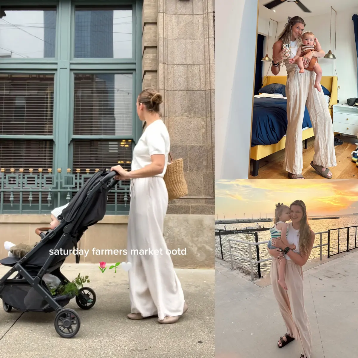 Women’s Linen Palazzo Pants – Flowy Wide-Leg Comfort