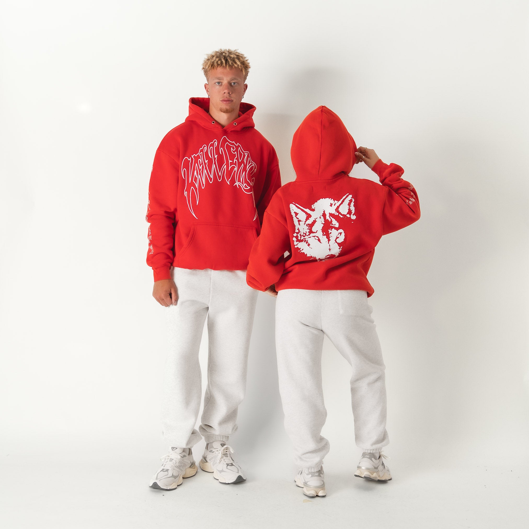 KILL CREW OVERSIZED LUX HOODIE - RED