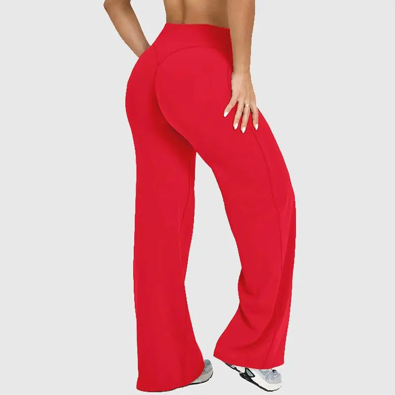 Straight Leg Bottoms Fitness Gymwear Women Workout Leggings