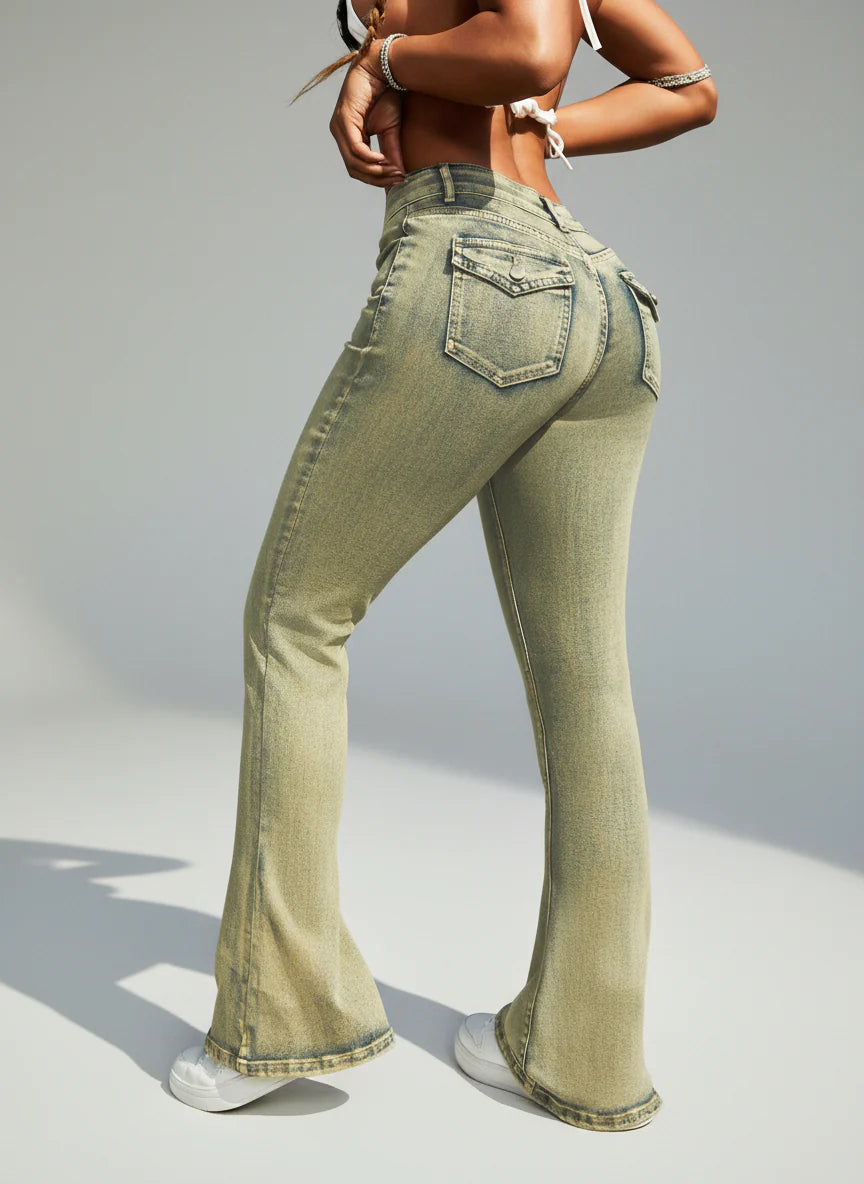 Desert Bloom Bootcut Jeans
