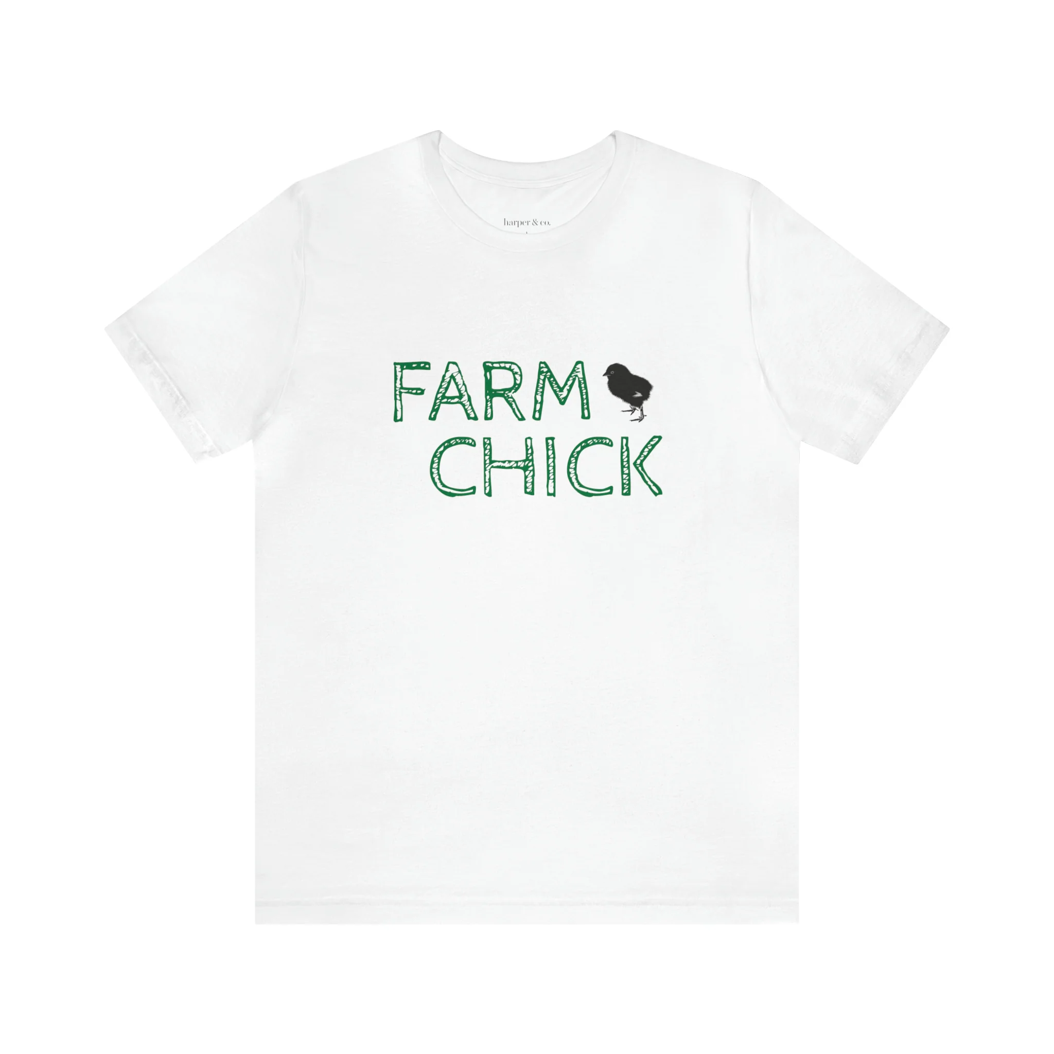 Farm Chick 2 Unisex Jersey Short Sleeve Tee