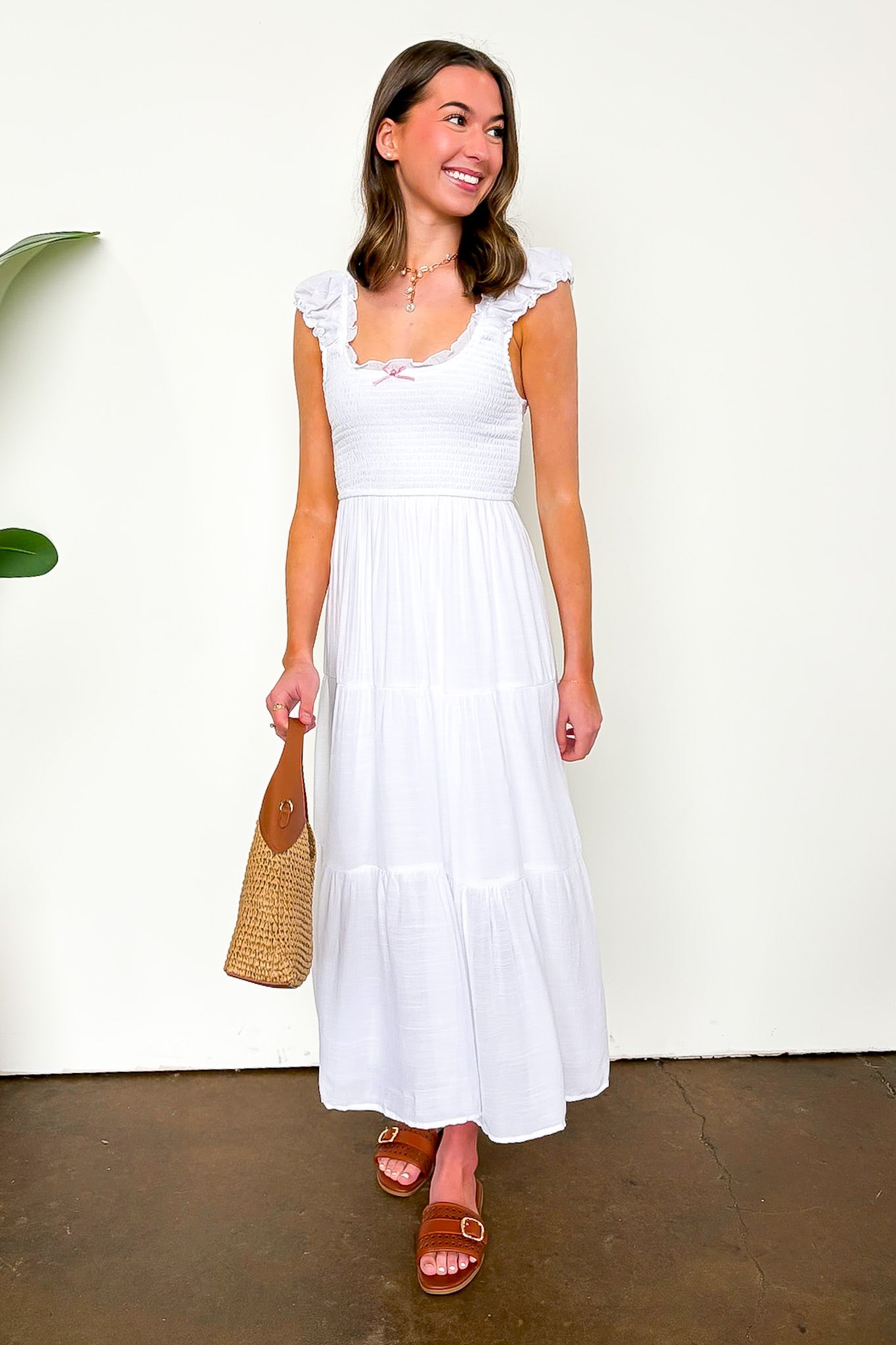 Smocked Maxi Dress