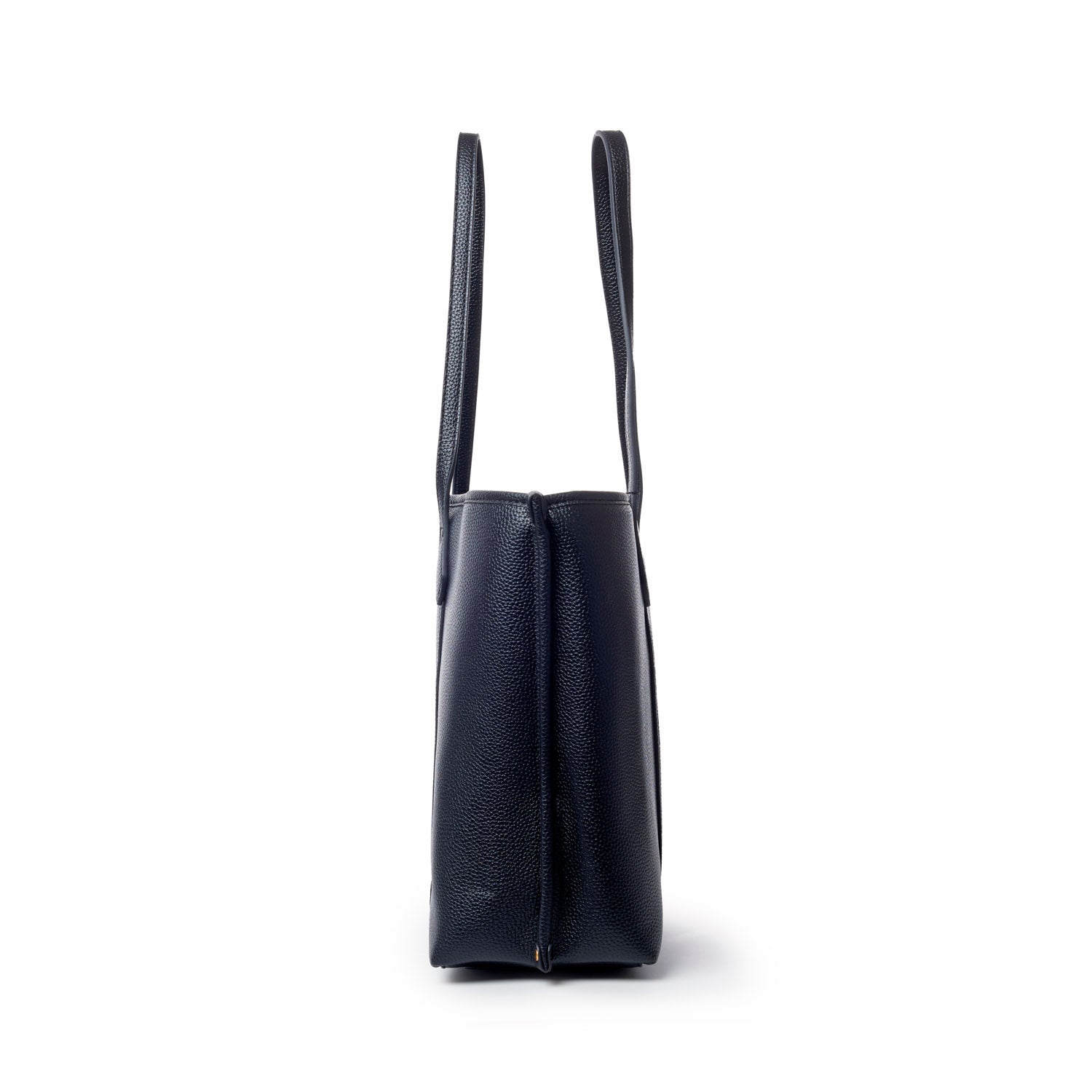 PEBBLE SLEEK TOTE - BLACK