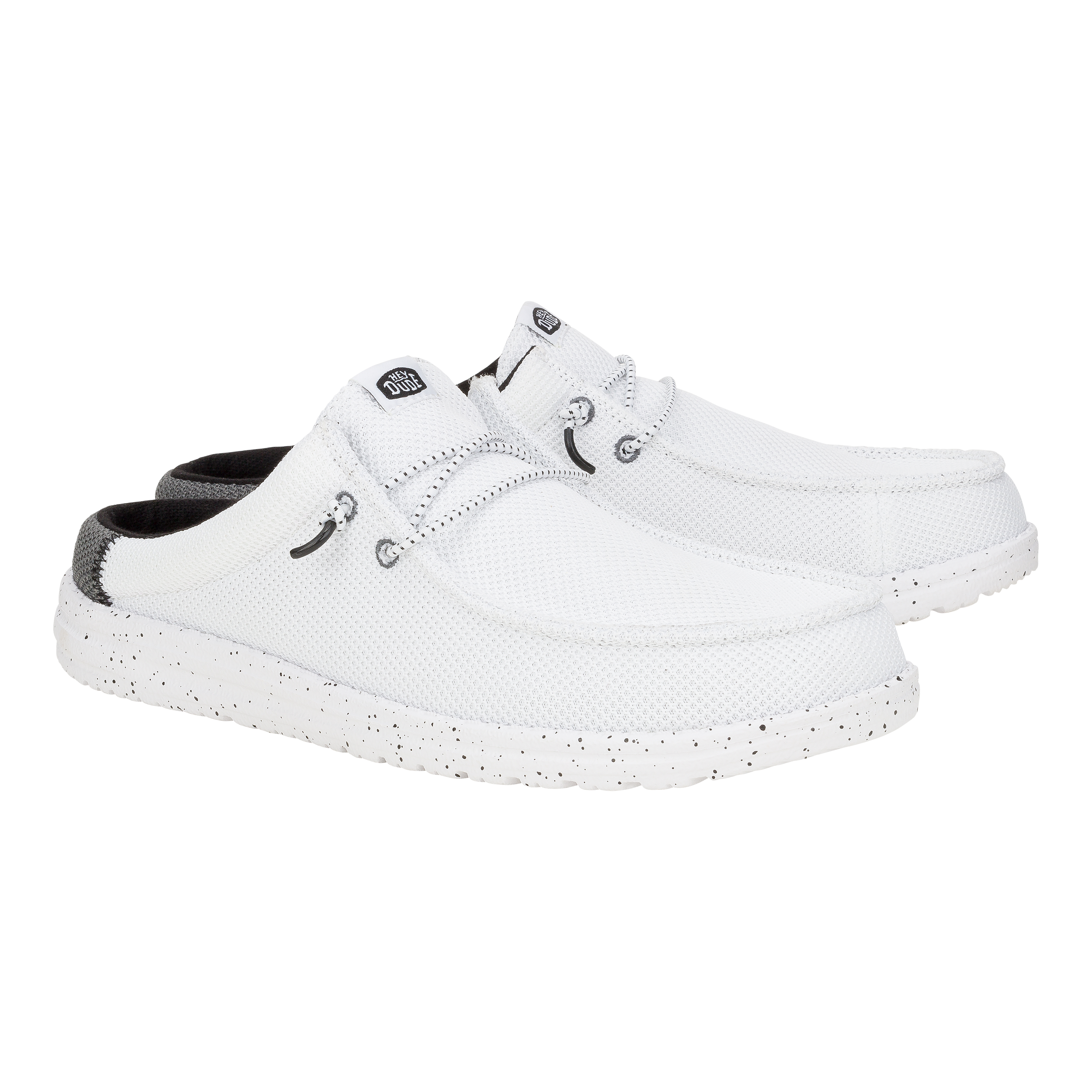 Wally Slip Varsity - White/Black