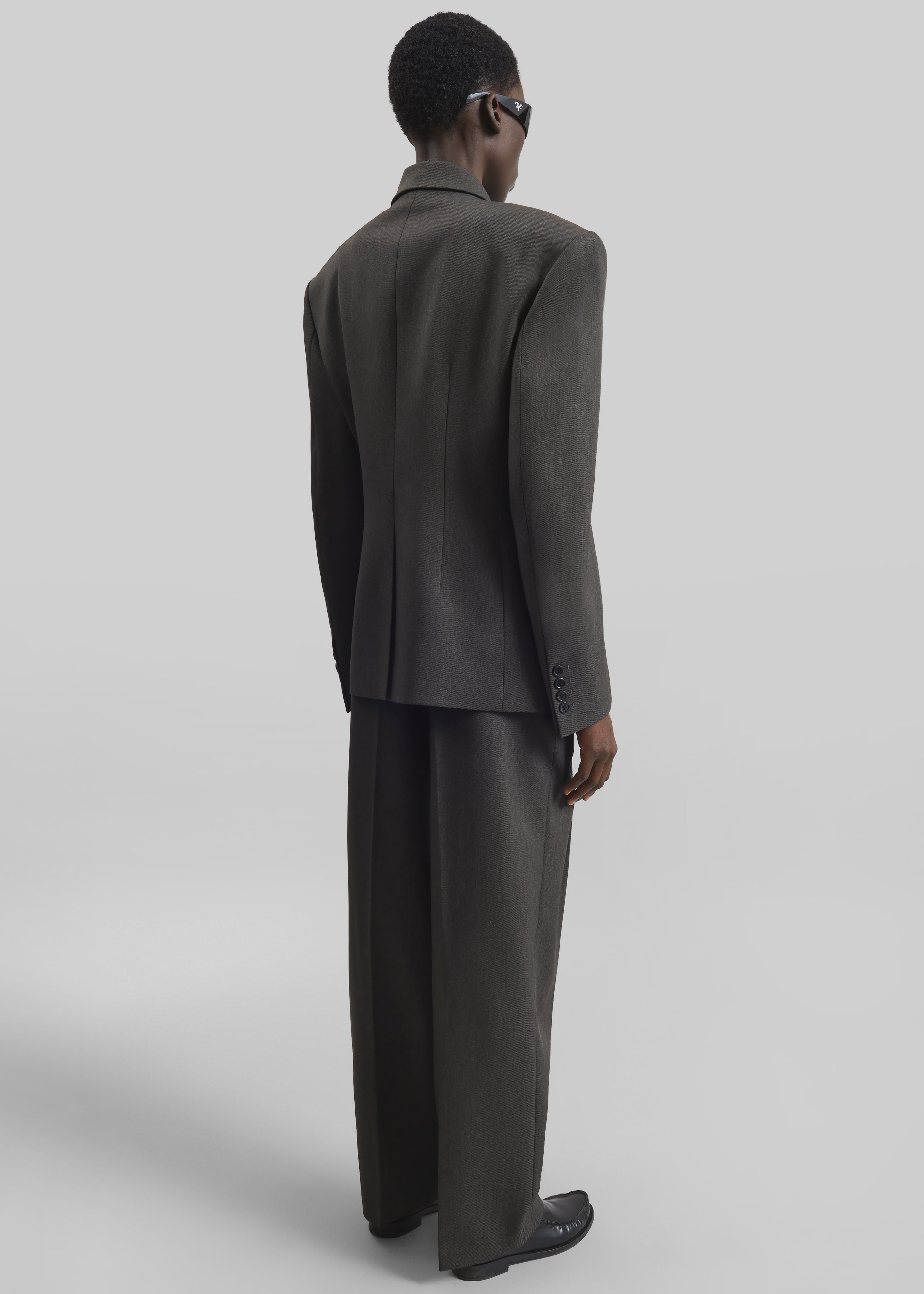 Blerick Crossover Blazer - Dark Grey