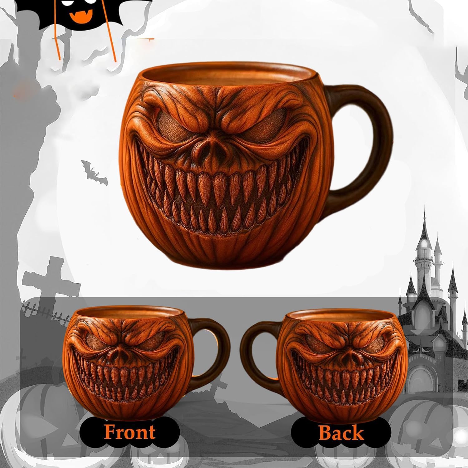 Evil Pumpkin Mug