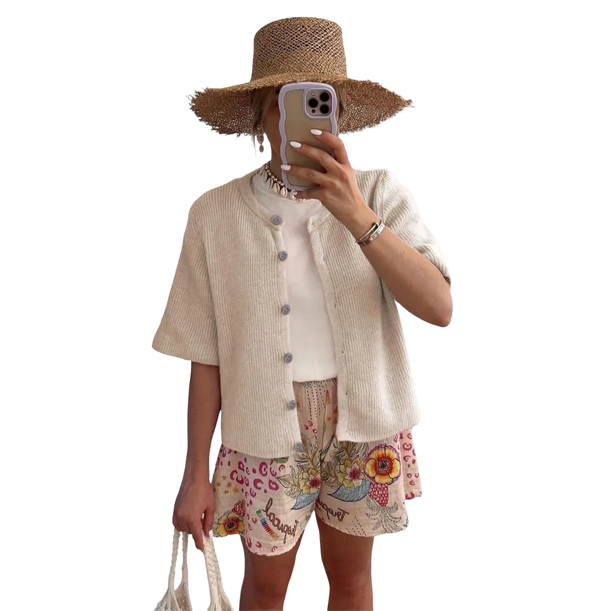 Summer Breeze Women's Short Sleeve Cardigan (XS–5XL)