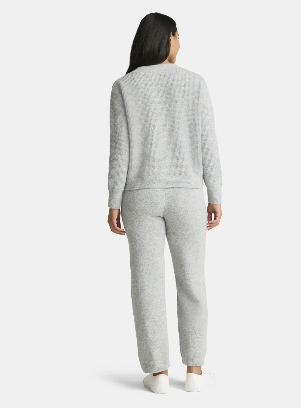 Women's Plus Cardigan and Pants Sweater Set