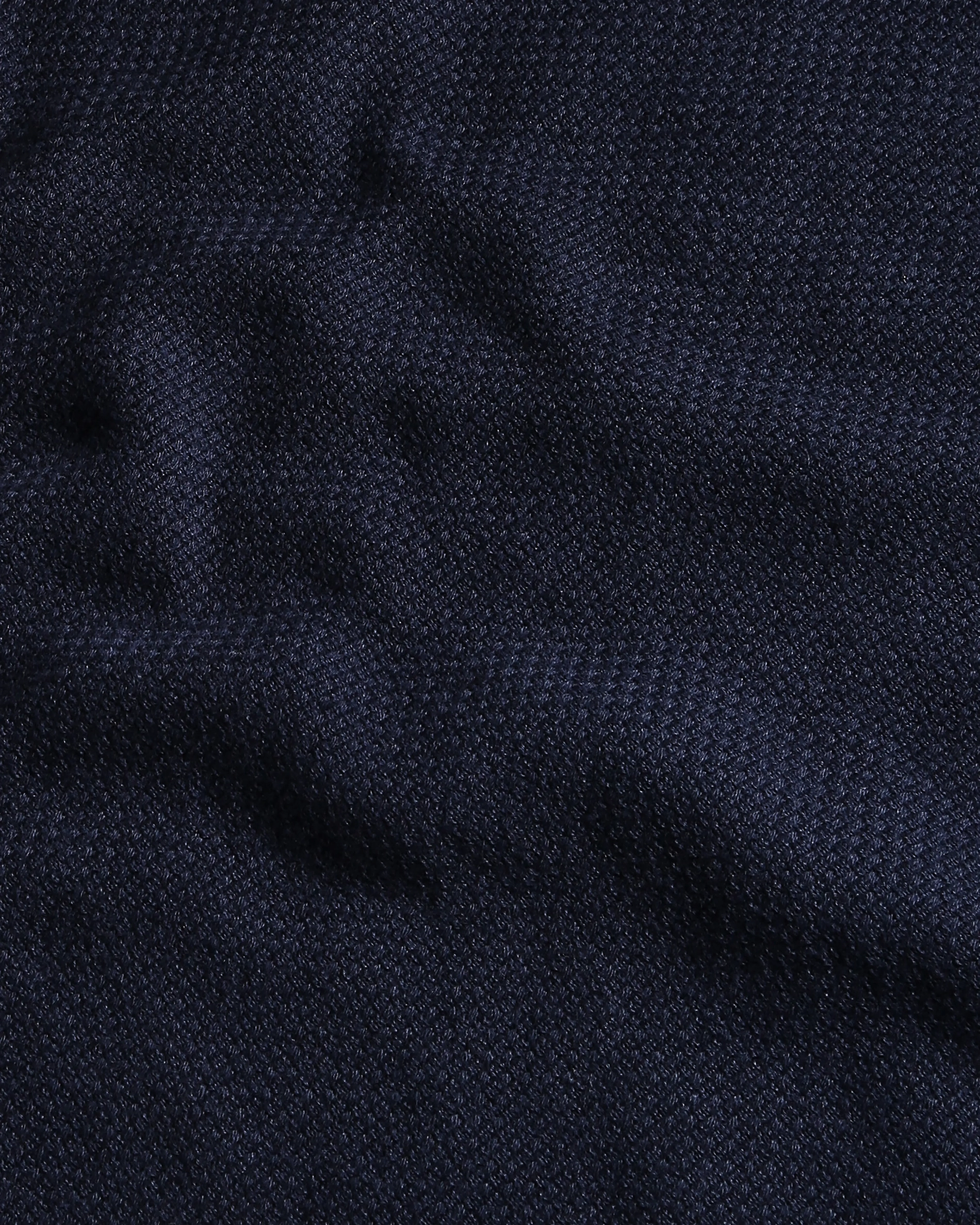 Comfortable Soft And Light-Skinned Slim Navy Sweater