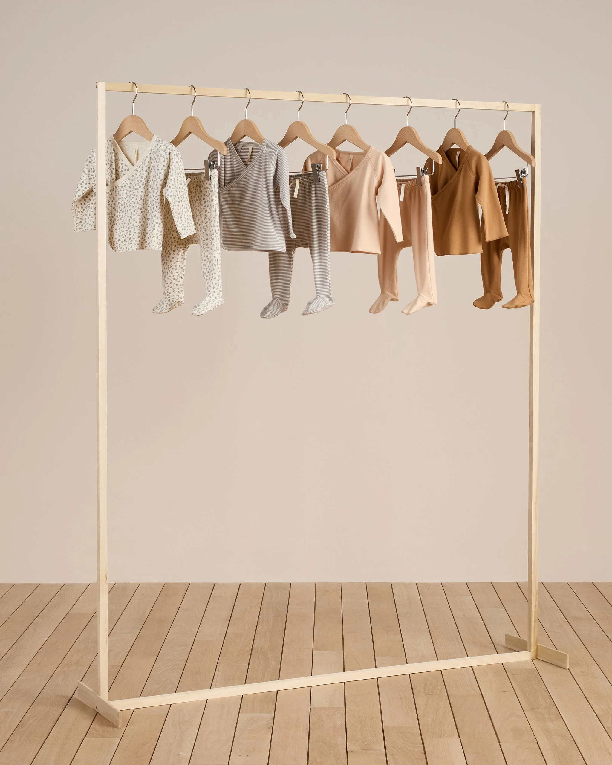 Wrap Top + Footed Pant Set || Scatter