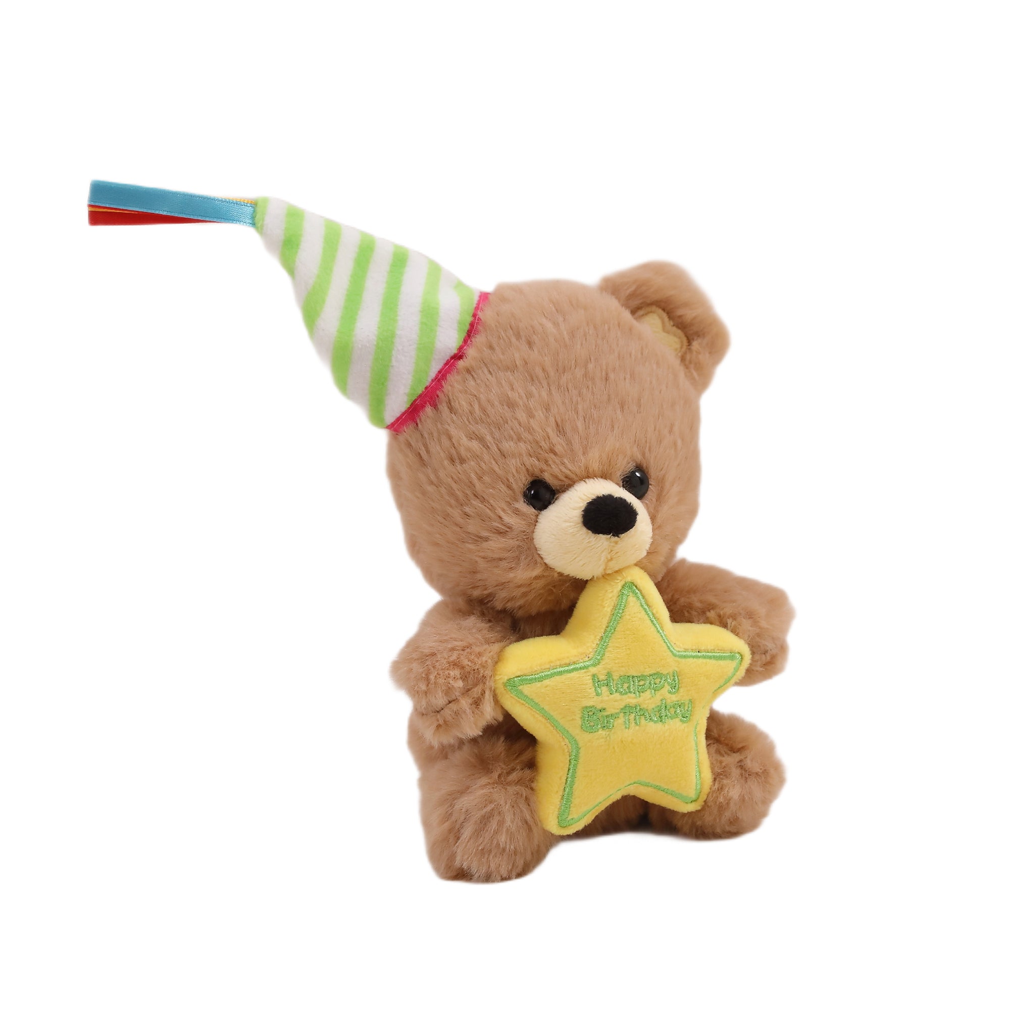 Birthday Star Bear with Hat 8inch