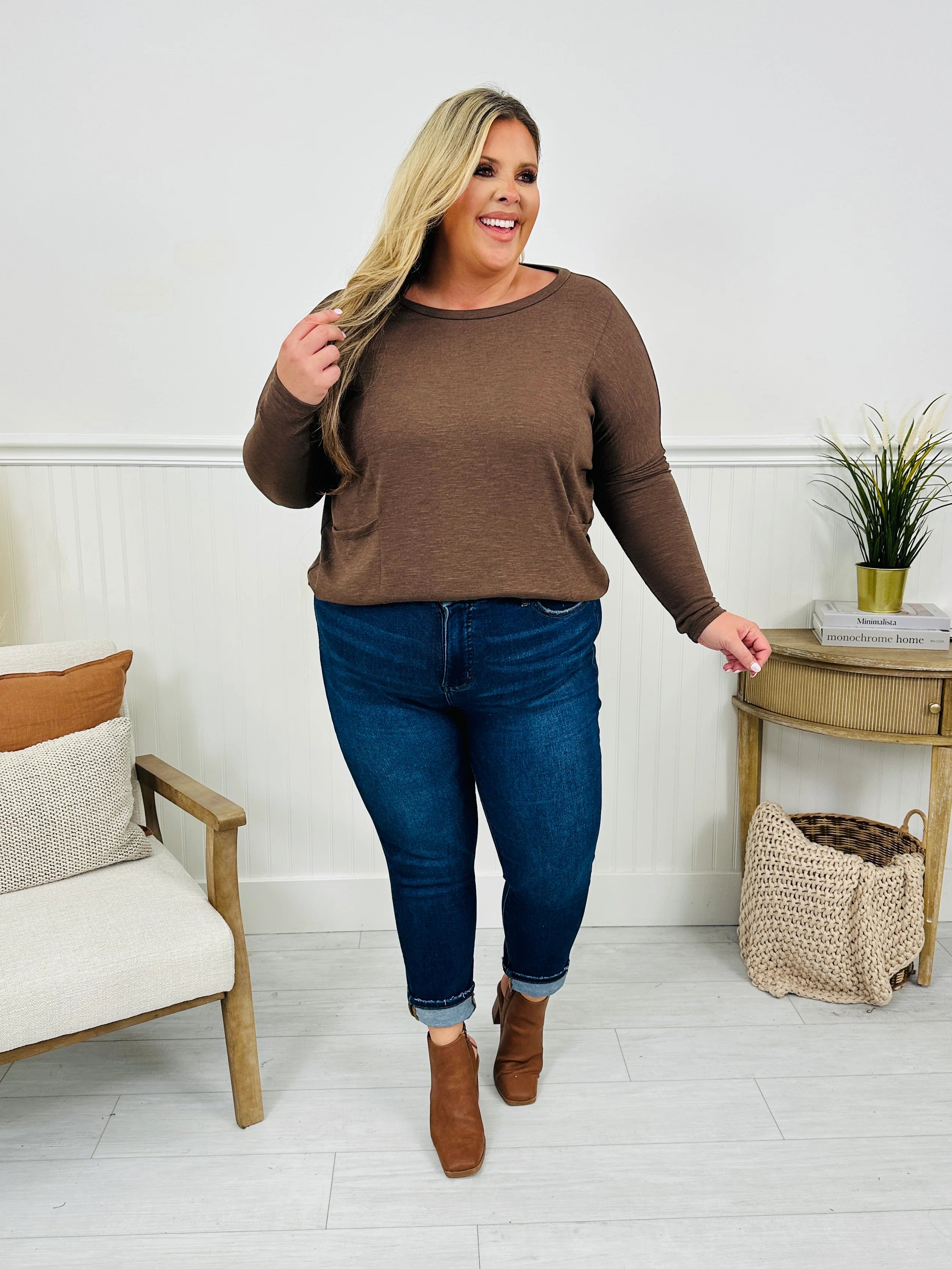 All In The Details Tummy Control Cuffed Skinny Jeans