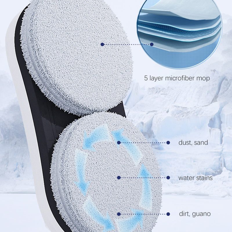 🥳2026 HOT SALE🥳💞50% OFF!✨ 🤖Automatic Smart Window Cleaning Robot – Edge Detection, Smart Spray & Streak-Free Shine ✨