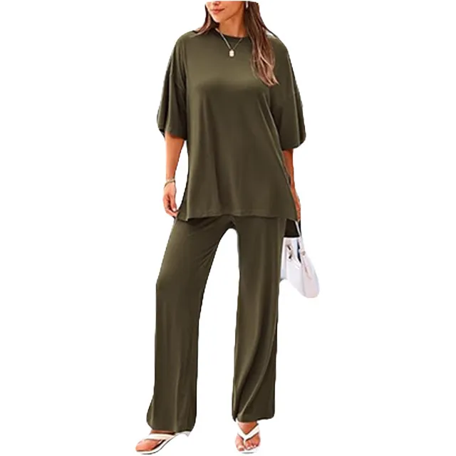 2025 Summer Casual Loose Women's Two-Piece Suit