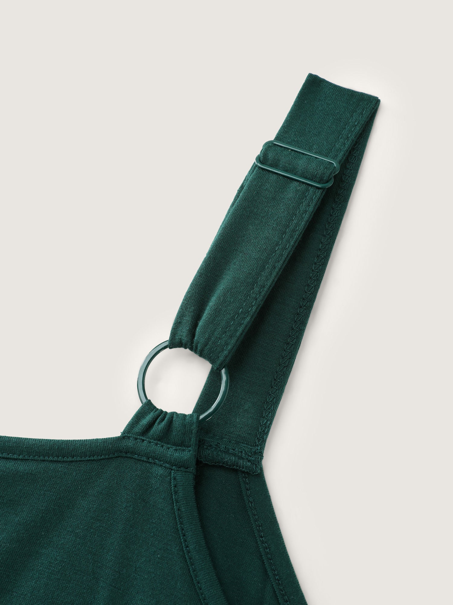 Drawstring Waist Side Slit Cami Mini Dress