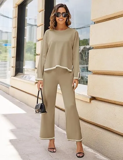 Sweater Sets Women 2 Piece Outfits