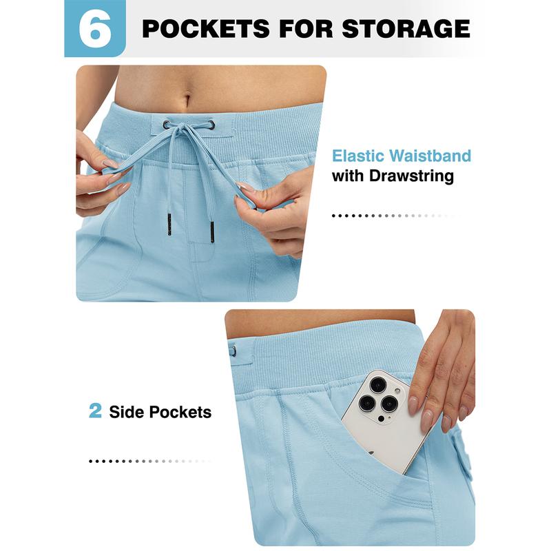 Women’s Lightweight Quick-Dry Capri Cargo Pants