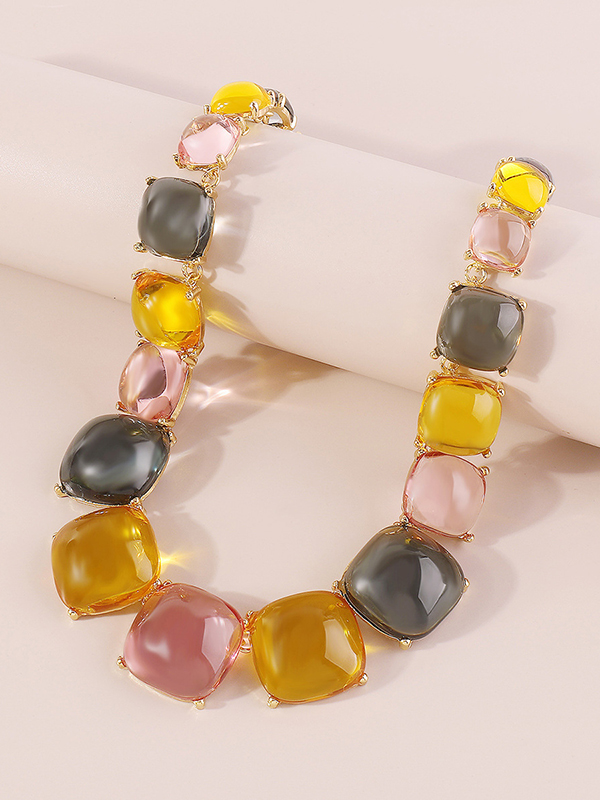 Geometric Necklaces Accessories Dainty Necklace