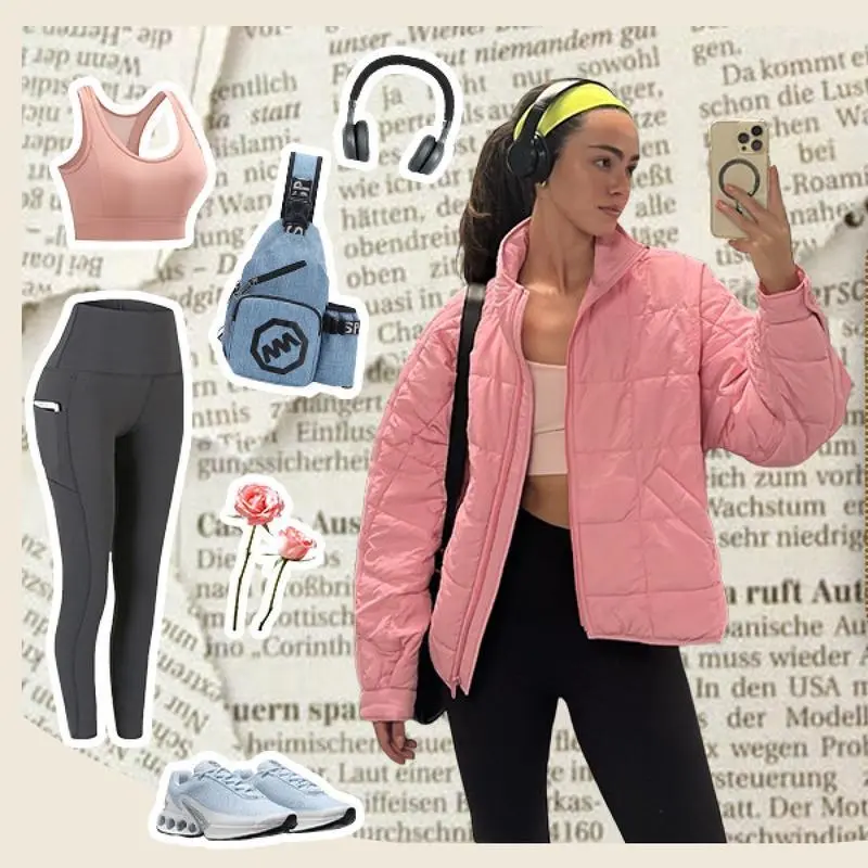 Womens Quilted Puffer Jackets Lightweight Zipper Short Padded Coat With Pockets