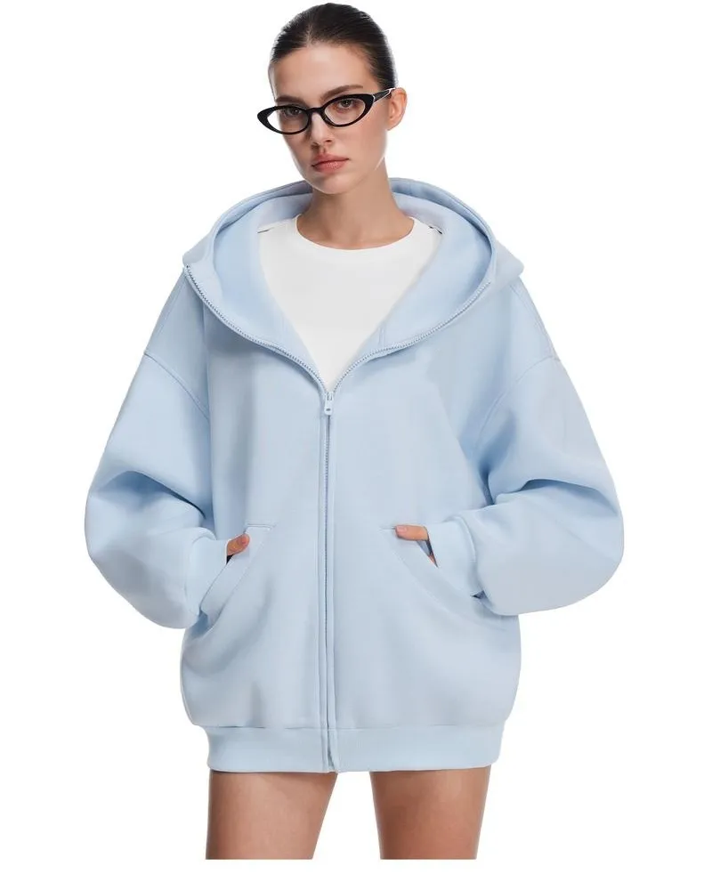 Women's Big Hood Eases Social Anxiety Hoodie