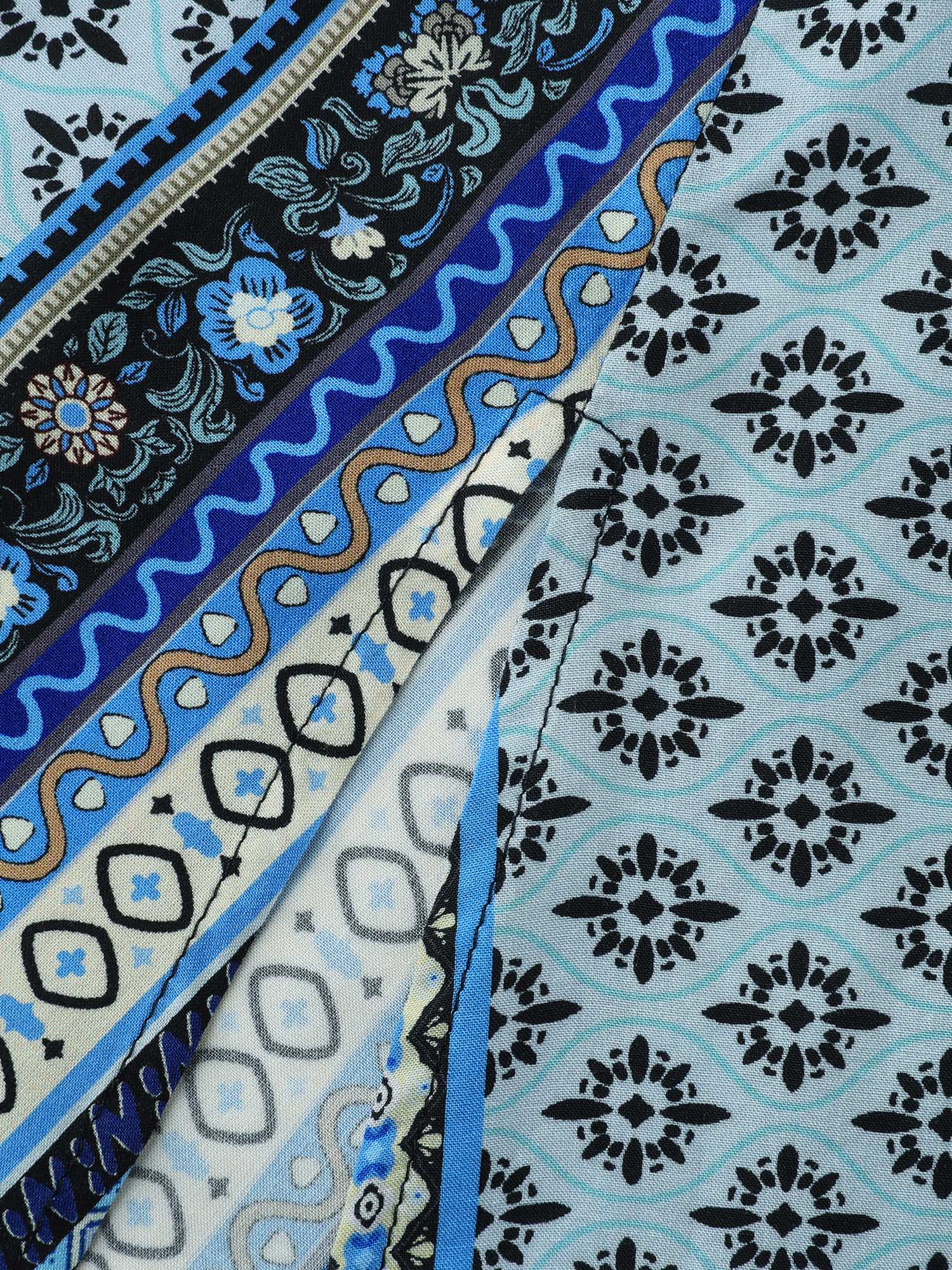 Boho Stripe Rayon Pockets Cami Maxi Dress