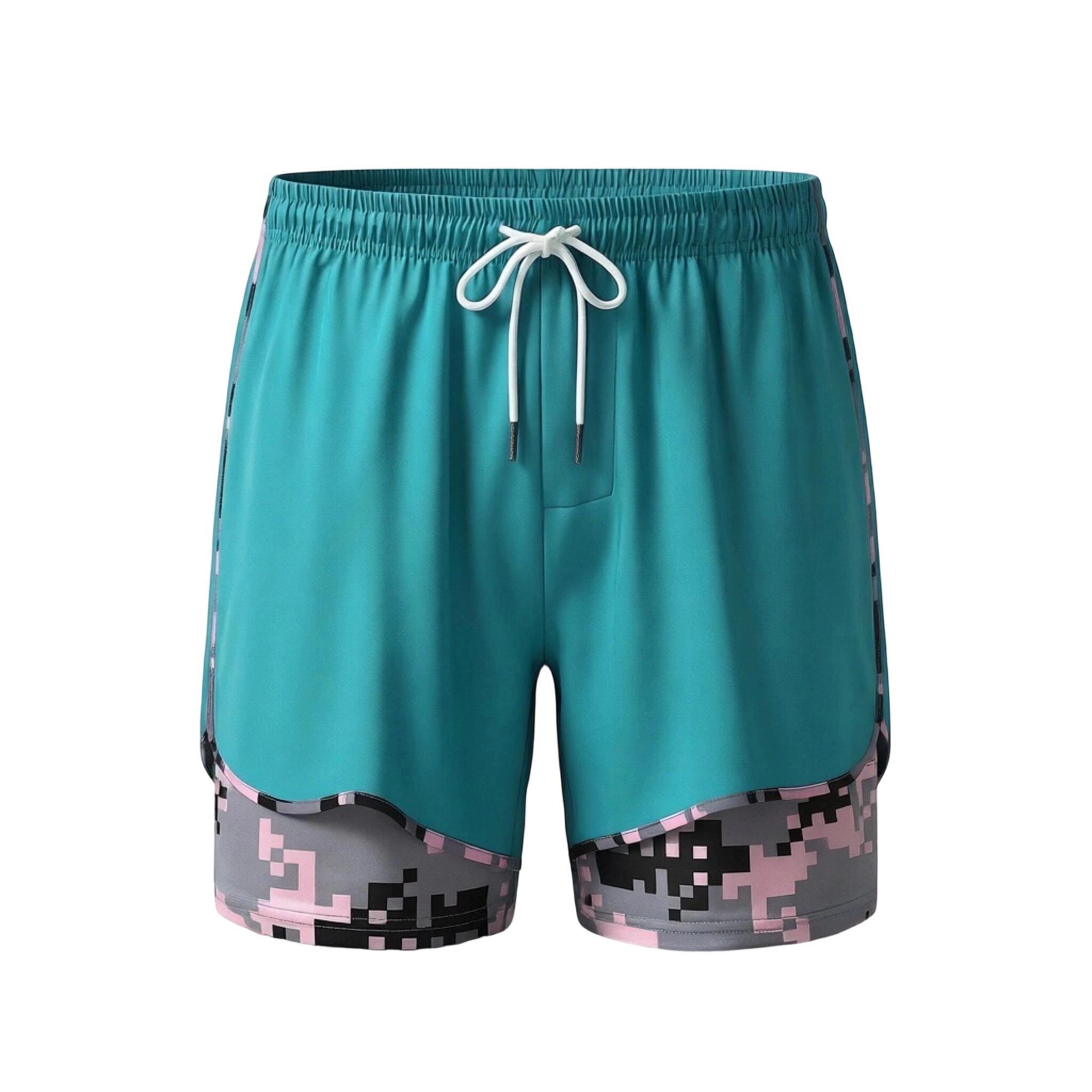 Women’s 8-Pack Anti-Exposure Layered Look Yoga Shorts — Quick-Dry Athletic/Casual Basic Workout Shorts for Running, Fitness, and Tennis