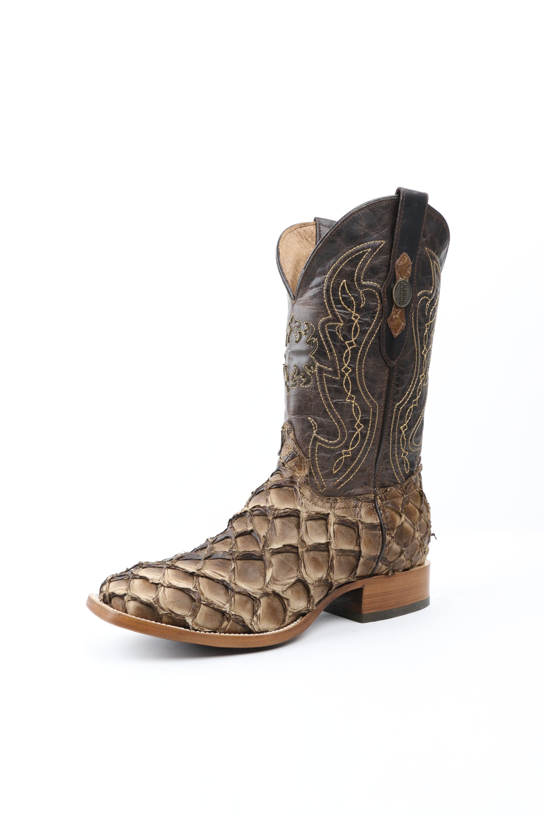 Chero's Premium Exotic Pirarucu Bistre Clearance Sale 70%OFF