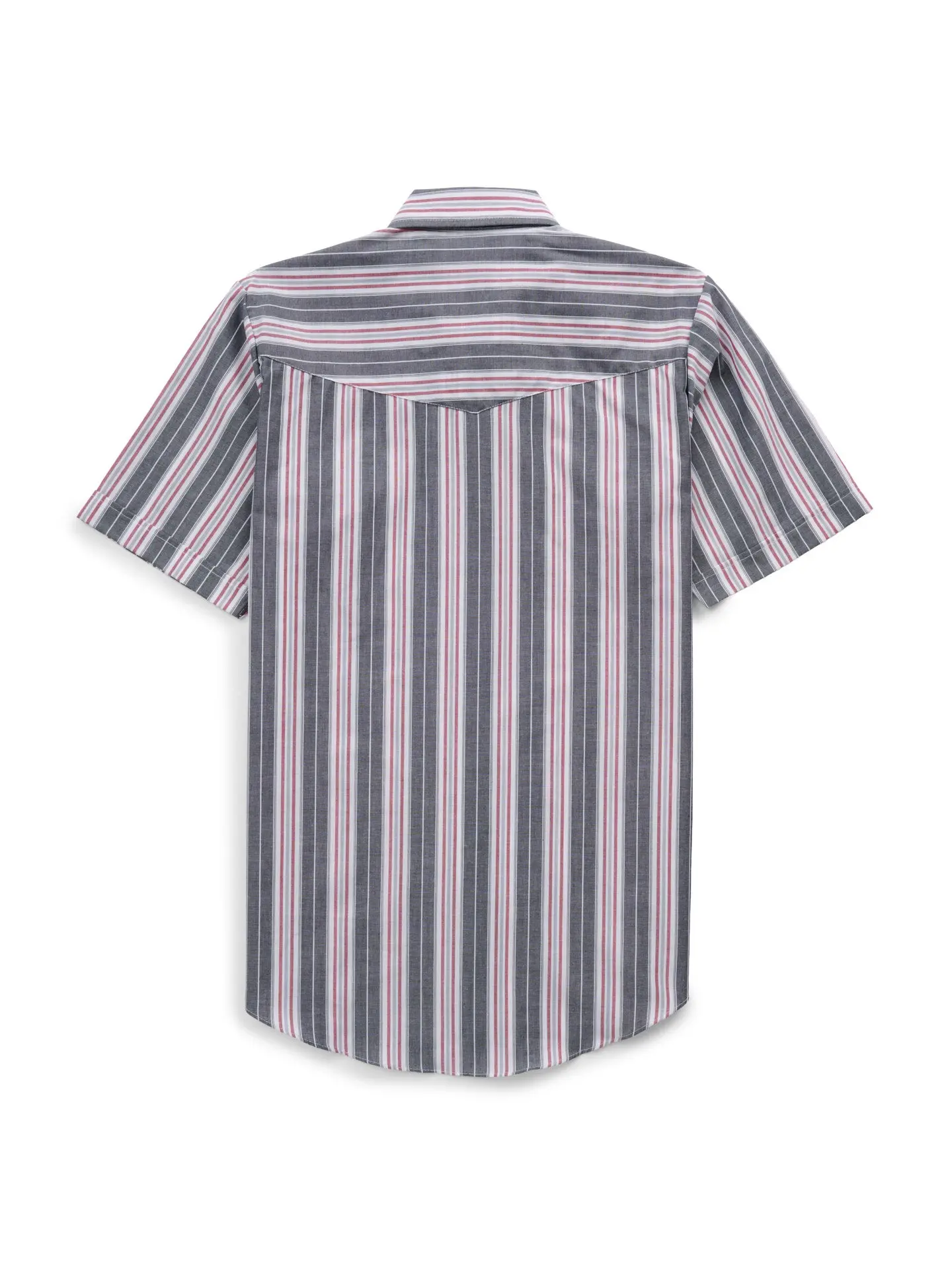 Men's Ely Cattleman Short Sleeve Stripe Western Snap Shirt