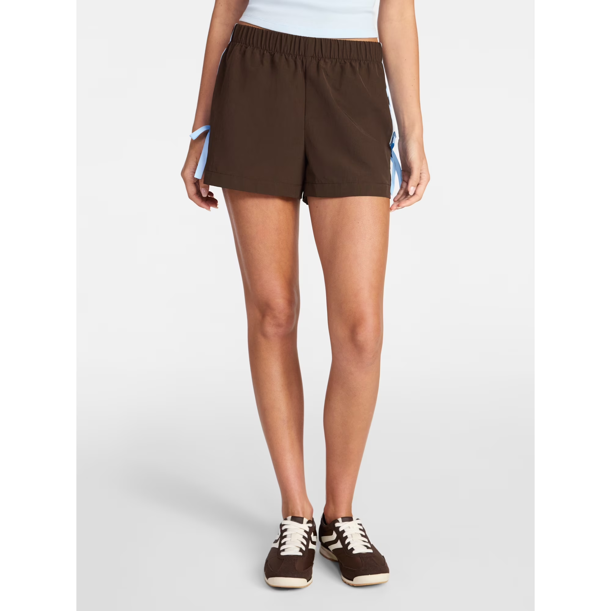 Side Stripe Track Shorts, 3
