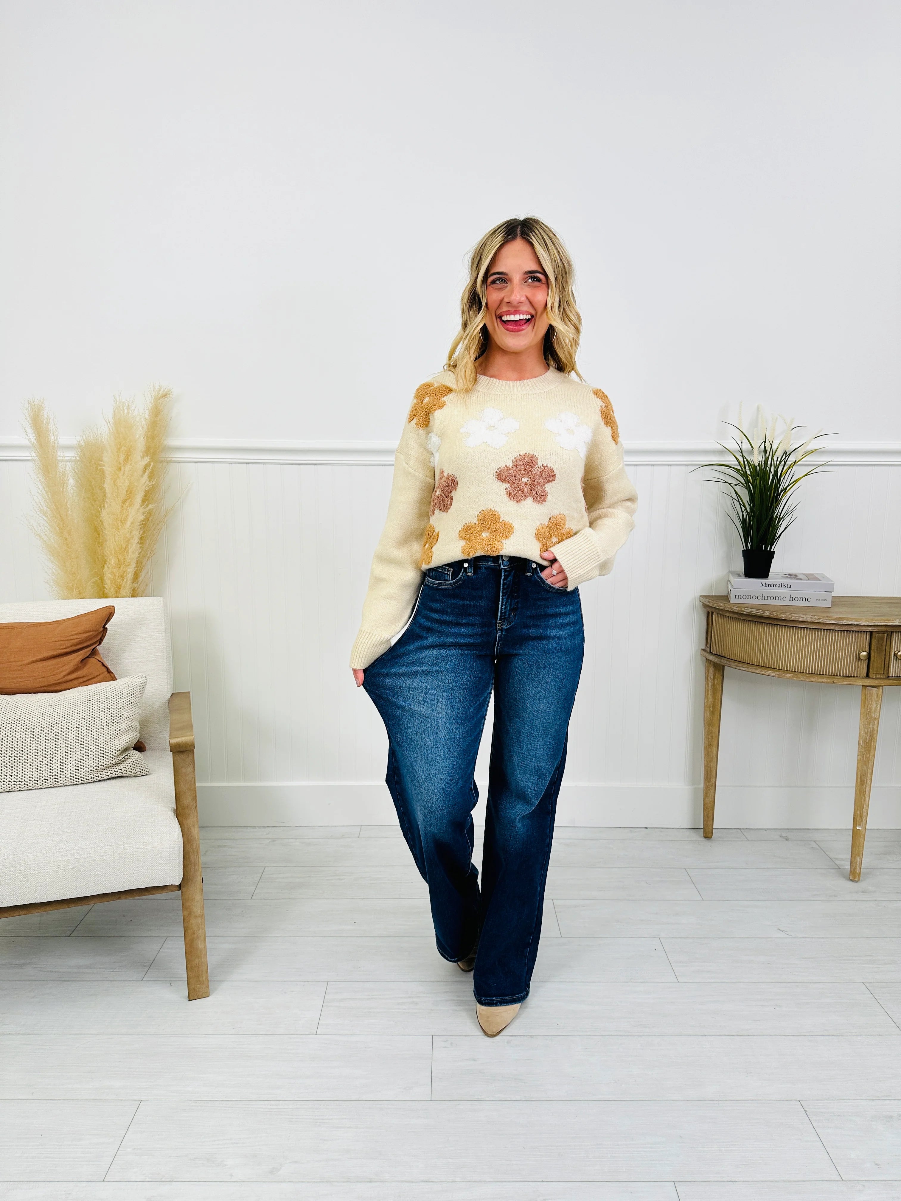 Made For You Wide Leg Jeans in Multiple Inseams