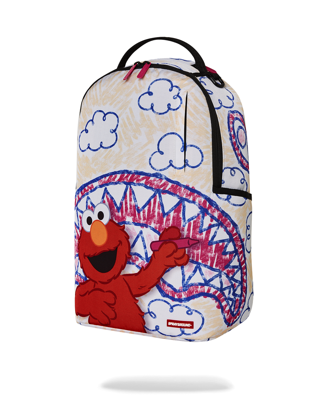 ELMO'S WORLD SHARK SKETCH BACKPACK