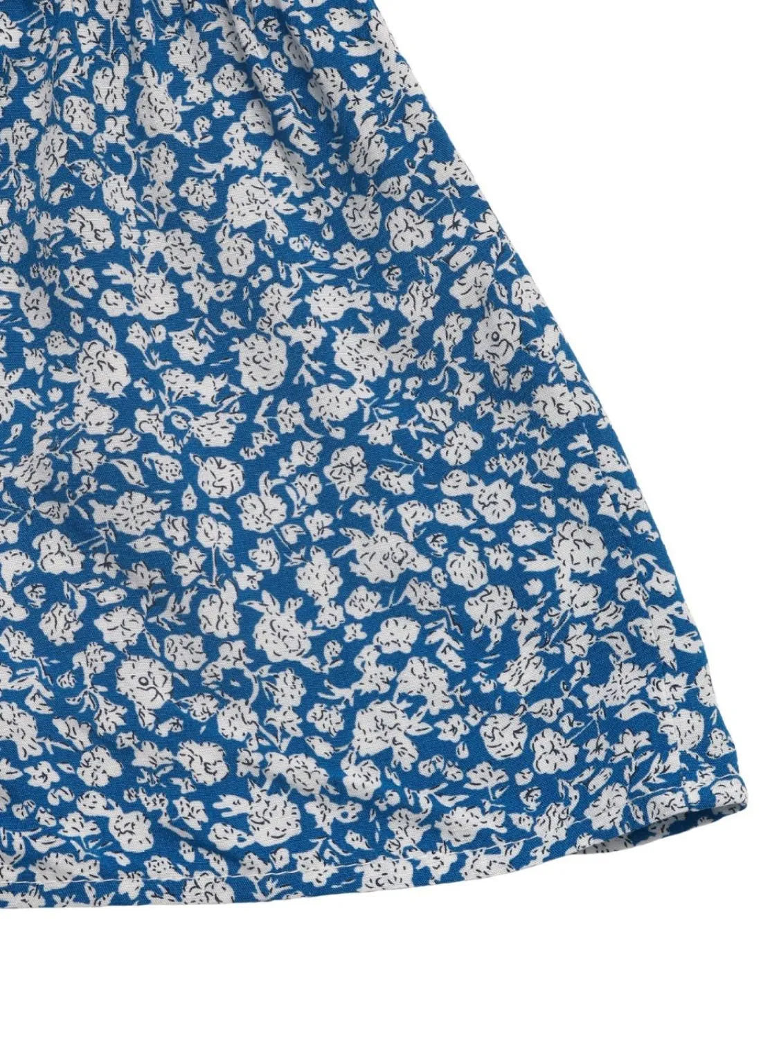 Tassel Floral Mini Skirt