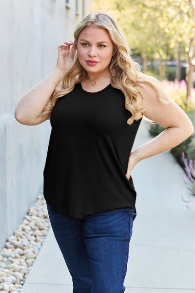 Everyday Ease Round Neck Tank (multiple color options)