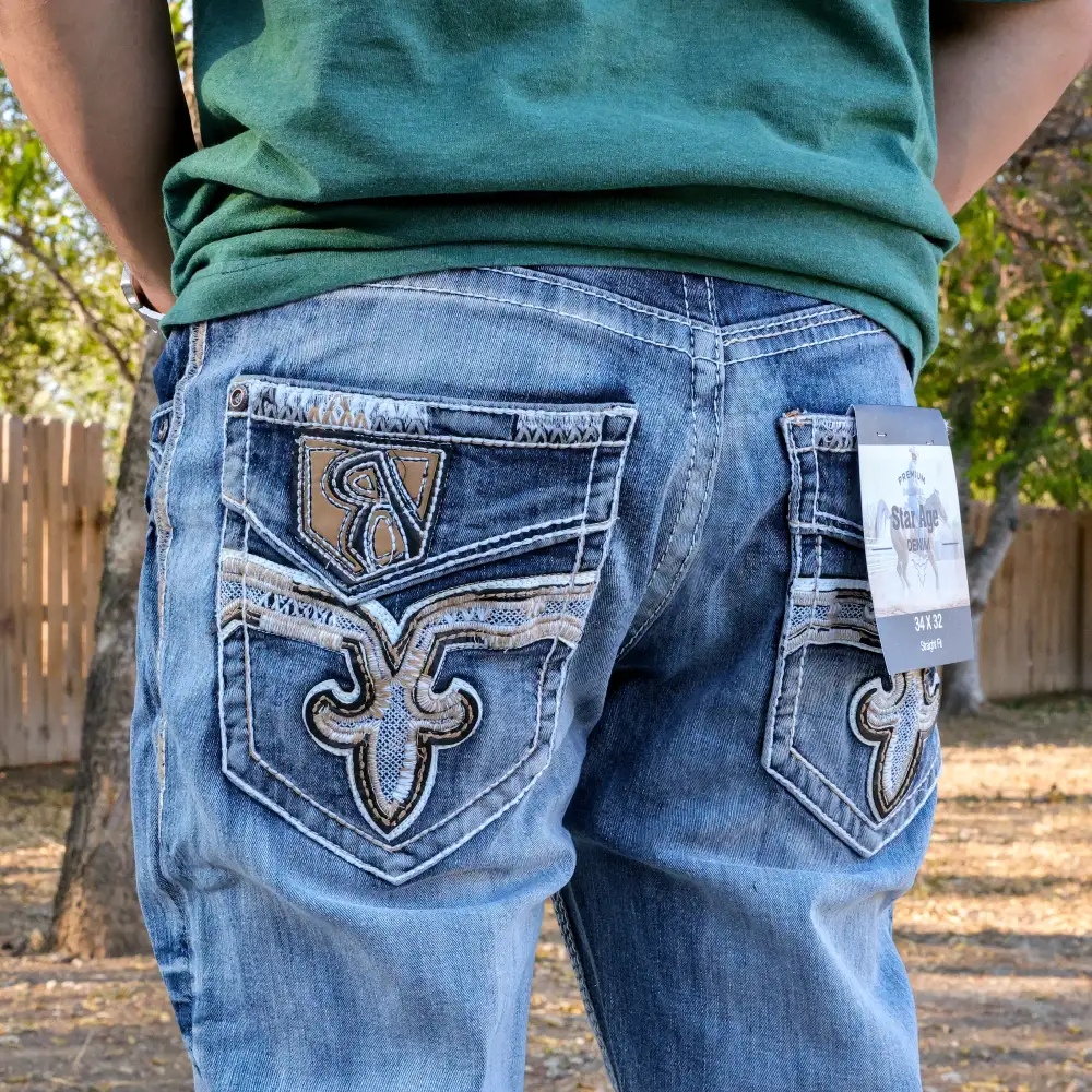 Men’s SA-045 Straight Fit Blue Jean