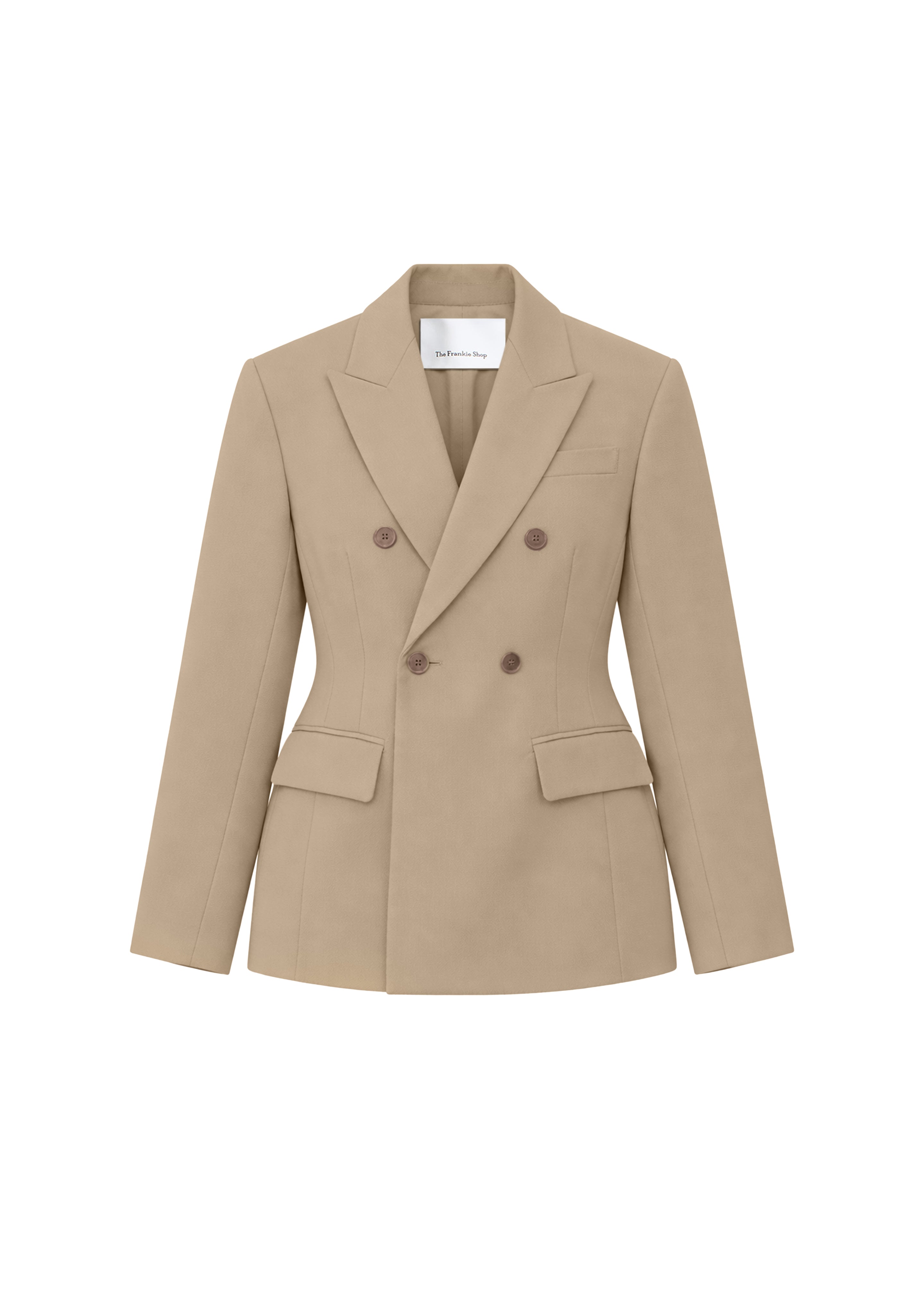 Doyer Cinched Blazer - Beige