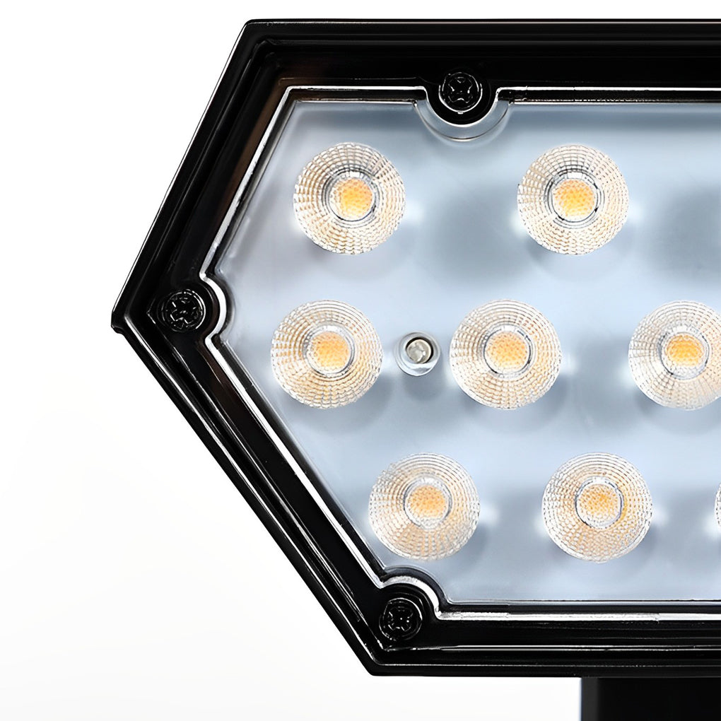 Adjustable Waterproof Multicolor Motion Sensor Modern Solar Spot Light